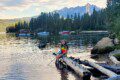 Redfish Lake with Luiza