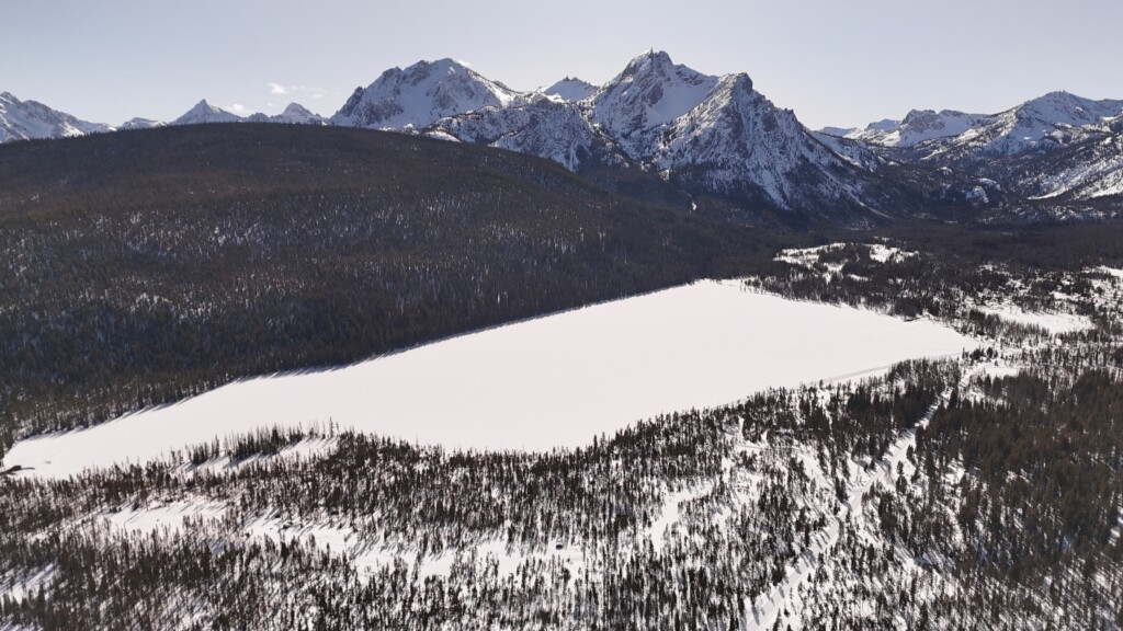 Stanley lake in Feb 24 2