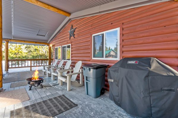 Ponderosa Pine Cabin- 2-bedroom cabin located in Stanley, Idaho